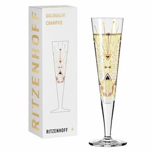 Ritzenhoff Champagnerglas »Goldnacht 025«, Kristallglas
