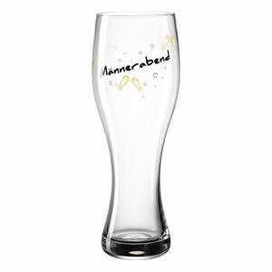 Leonardo Bierglas »Presente, 500 ml, Männerabend«, Glas