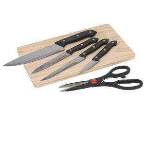 Neuetischkultur Kochmesser »Messerset mit Schere und Brett 6 Teile«
