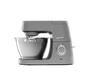 Kenwood Küchenmaschine KVC5300S, KVC5300S Chef Elite Küchenmaschine 1200W Spritzschutz Easy Lift Silber