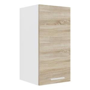 VCM Küchenschrank Breite 30 cm Holztür Hängeschrank Küche Küchenmöbel Esilo weiß-kombi