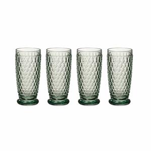 Villeroy & Boch Longdrinkglas »Boston Coloured Longdrinkgläser 400 ml 4er Set«, Glas