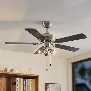 Starluna Anariki Deckenventilator silber/schwarz