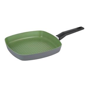 Michelino 28118 - Grillpan - 28 x 28cm - Zwart / Groen erie Lara green