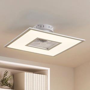 Starluna Romea LED plafondventilator, CCT, hoekig