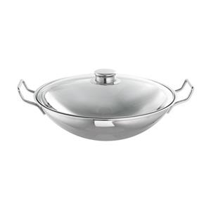 Schulte-Ufer Wok »Bo-Lang i 36 cm«, Edelstahl 18/10 (1-tlg)