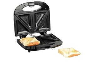 Rosenstein & Söhne Sandwichmaker Sandwich-Toaster Sandwichmaker Sandwich Maschine Toast Maker, 750 W, antihaftbeschichtete Platten