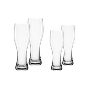 Leonardo Bierglas »Taverna Weizenbiergläser 4er Set«, Glas