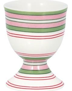 Greengate Selma, Mozy, Charline & Carola Carola Eierbecher white 6,5 cm (mehrfarbig)