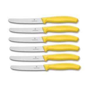 Victorinox Messer-Set »Brötchenmesser Tomatenmesser 6-teilig« (6-tlg), Messerset