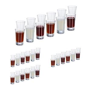 RELAXDAYS Schnapsglas »48 x Schnapsgläser 4cl«, Glas