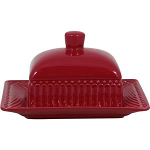 Greengate Alice Alice Butterdose small claret red 14 x 12 cm (rot)