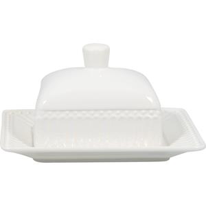 Greengate Alice Alice Butterdose small white 14 x 12 cm (weiss)