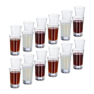 RELAXDAYS Schnapsglas »24 x Schnapsgläser 4cl«, Glas