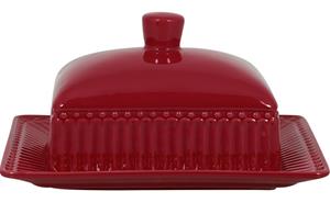 Greengate Alice Alice Butterdose claret red medium 17 x 14 cm (rot)