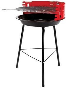 Proregal Holzkohlegrill »CAROLINA Holzkohlegrill, «, Einfacher Rundgrill aus rostfreiem Stahl, Grillfläche Ø 30cm