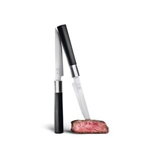 KAI Messer-Set, Wasabi Black Set Steakmesser (2 Stück) 67S-400