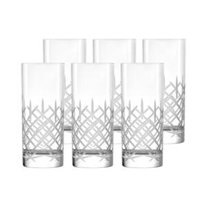 Stölzle Longdrinkglas »New York Bar Club Saftgläser 380 ml 6er Set«, Glas