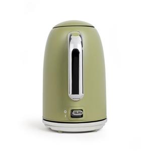 LIVOO Wasserkocher  Retro-Wasserkocher Design kabellos 360° 1,7 Liter 2200 Watt DOD180V grün