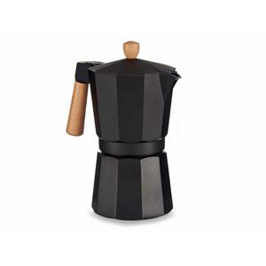 Kinvara Aluminium moka/koffiezetter zwart 450 ml - Percolators