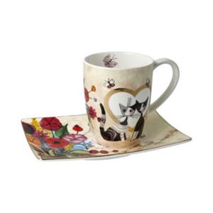 Goebel Künstlertasse Rosina Wachtmeister - Innamorato bunt