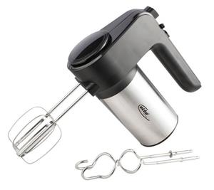 Elta Handmixer, 400 W, Turbo Edelstahl Handrührgerät Mixer Rührer 400 Watt Handrührer