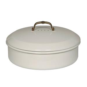 Riess Brotkasten »Brotkasten mit Deckel Classic«, Premium-Email, (1-tlg), Empfohlen bei Nickelallergie