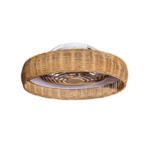 Mantra Iluminación LED-Deckenventilator Kilimanjaro, CCT, Rattan