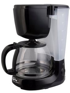 Elta Filterkaffeemaschine, Kaffeemaschine Edelstahl Glas Kanne Kaffee Maschine Filterkaffee