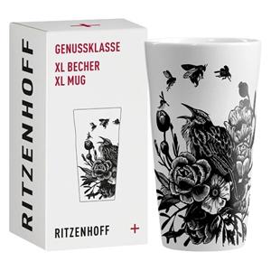 Ritzenhoff Kaffeebecher 0,5 l Genussklasse #1 schwarz