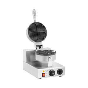 Wafelijzer - hartvormig - 1000 W - timer 0 - 5 min - Royal Catering