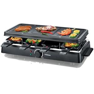 Melissa Raclette 16300026 Raclette mit Grillplatte für 8 Personen