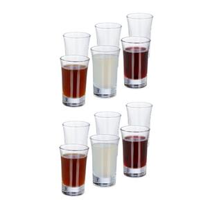 RELAXDAYS Schnapsglas »Schnapsgläser 4cl im 12er Set«, Glas