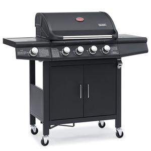 TAINO Gasgrill »RED«, 4+1, Piezozündung - integriert in jedem Drehknopf, mit Grillspieß-Auflage, inkl. Fettwanne (Fett-Blech herausnehmbar), inkl. Temperaturanzeige