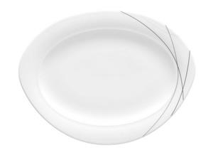 Seltmann Weiden Geschirr-Set »Beilagenplatte 25 cm Trio Highline 71381 von Seltm«, Porzellan