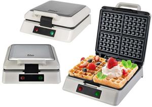 Zilan 3-in-1-Kombi-Waffeleisen ZLN-2939, 1200 W, Anftihaftbeschichtung, Cool-Touch-Technologie, Backampel, Rutschbeständige Füße