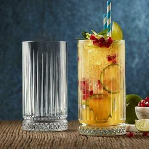 Pasabahce Longdrinkglas »Elysia Longdrink Glas im Retro-Design und Kristall-Look 280ml 4-Stück 520125«