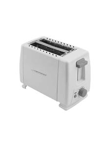 Esperanza Toaster EKT001 Caprese, weiß, grau, Toast Pop up, Rutschfeste Füße, 7 verschiedene Stufen