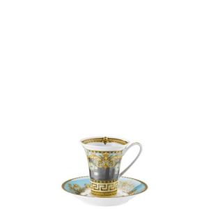 Rosenthal meets Versace Tasse »Versace Prestige Gala Bleu Kaffeetasse 2-tlg.«, Porzellan