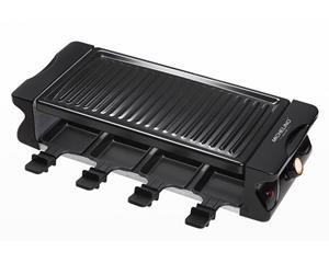 Michelino Raclette  Raclett BBQ-Grill für 8 Personen mit 8