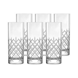 Stölzle Longdrinkglas »New York Bar Club Longdrinkbecher 405 ml 6er Set«, Glas