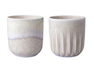 Beker 2dlg Perlemor Sand