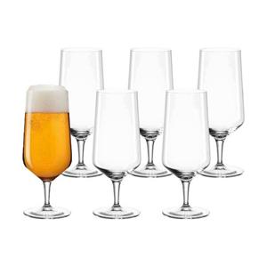Leonardo Bierglas »Puccini Biergläser 330 ml 6er Set«, Glas