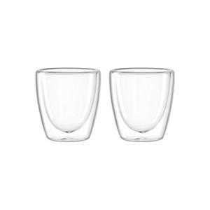 Leonardo DUO Thermoglas 100 ml 2er Set Teegläser transparent