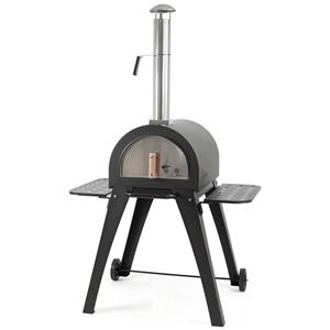 BBQ-Toro Pizzaofen  Pizzaofen Havai mit Schamottesteinen, P