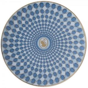 Rosenthal Frühstücksteller »x Swarovski Teller flach Signum Azure (10cm)«