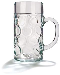 Stölzle-Oberglas Bierglas »Stölzle Masskrug ISAR 1Liter 6er«, Kristallglas