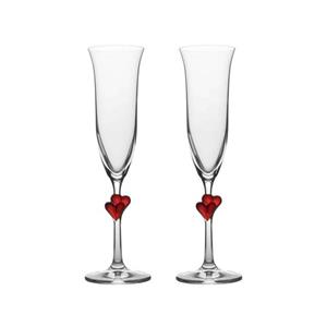 Stölzle Champagnerglas »L'Amour Champagnergläser 175 ml 2er Set«, Glas