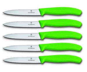 Victorinox Gemüsemesser »Gemüsemesser 5er Set Swissclassic, Grün, 6.7706.L114.5«