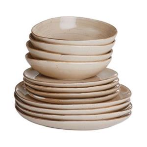 Butlers FINCA Geschirr-Set 12-tlg. beige